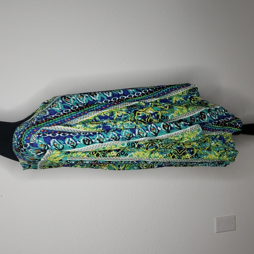 Chelsea & Theodore Viscose Button Up Long Sleeves Shirt Tunic Size 2X Bohemian - Picture 6 of 14